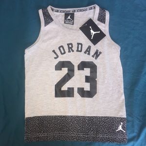 AIR JORDAN jumpman NIKE kids tank top NWT MRSP $24
